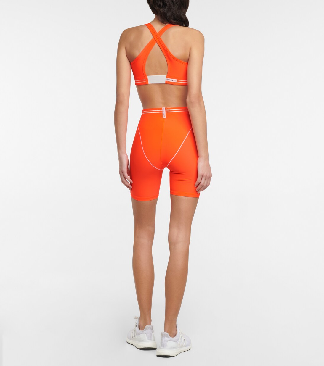 High-Rise Biker Shorts French Cut | Adam Selman Sport