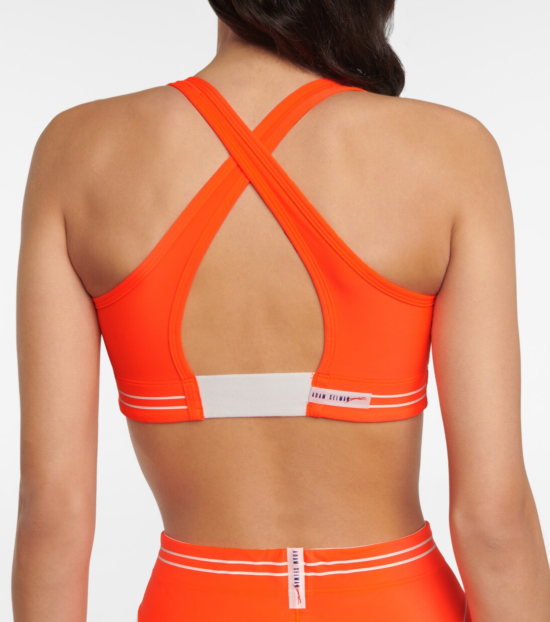 High-Rise Biker Shorts French Cut | Adam Selman Sport