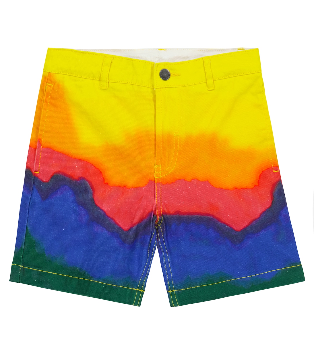Cotton twill shorts | Stella McCartney Kids