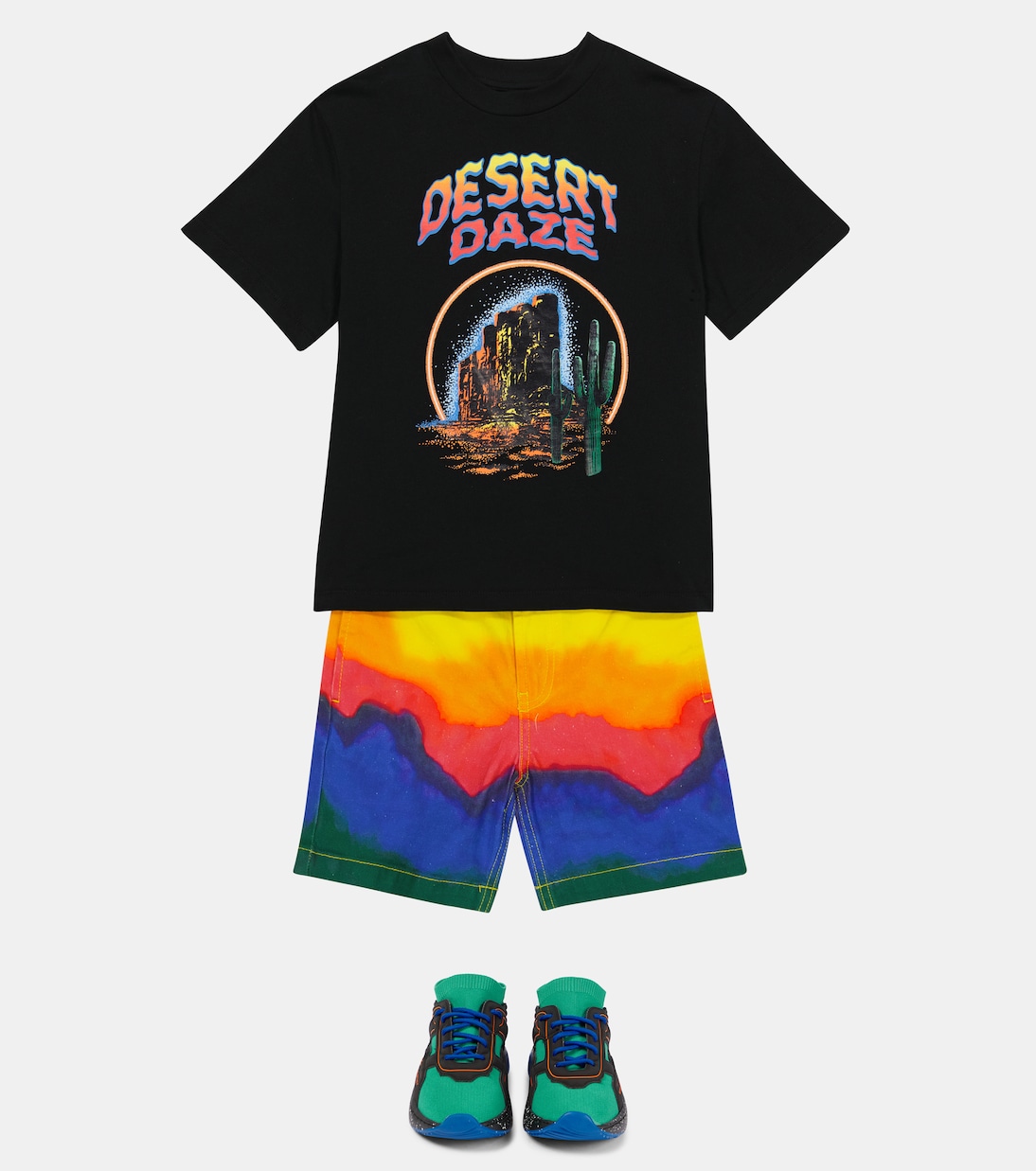 Cotton twill shorts | Stella McCartney Kids