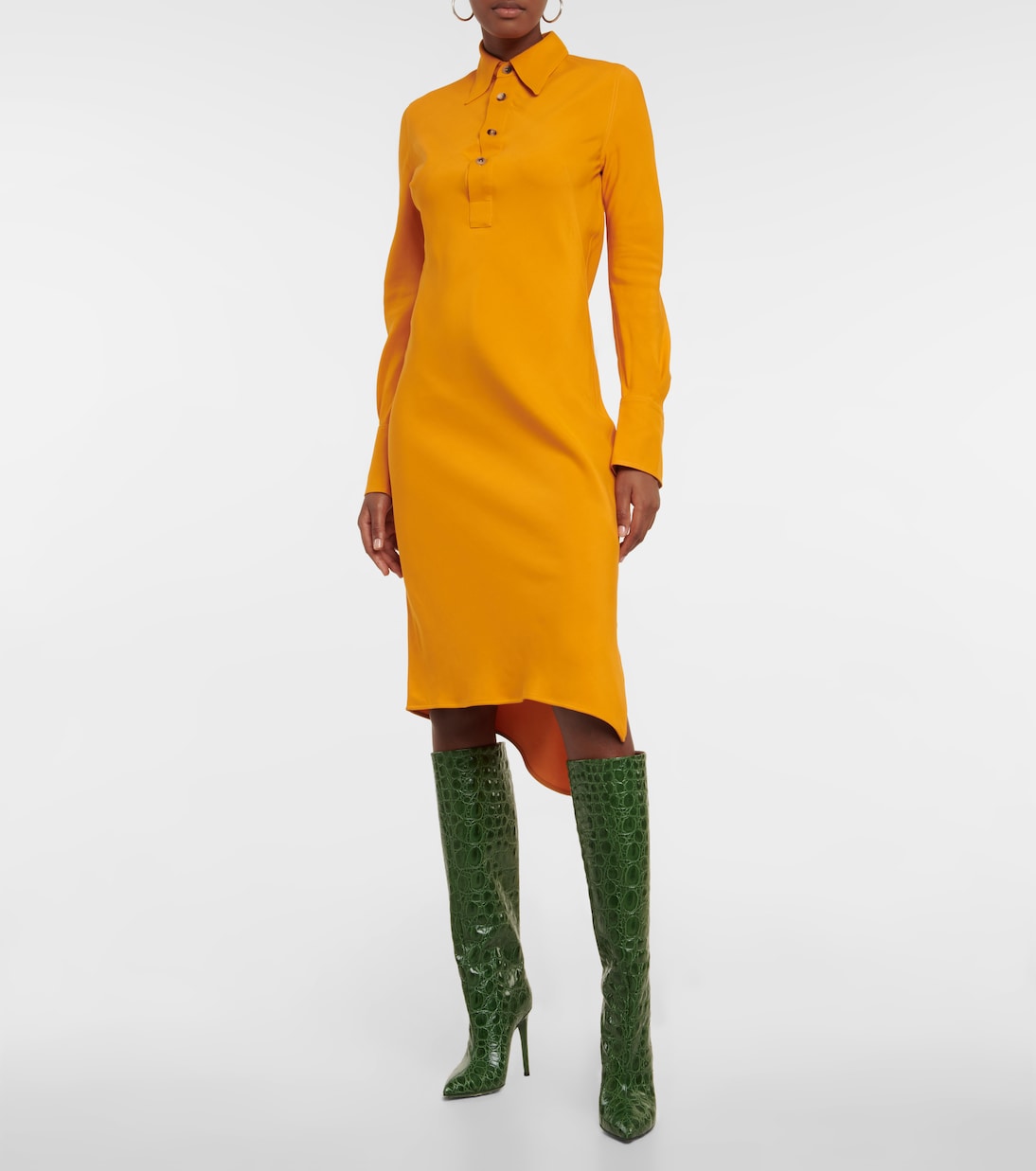 Asymmetrisches Hemdblusenkleid Aila | Petar Petrov