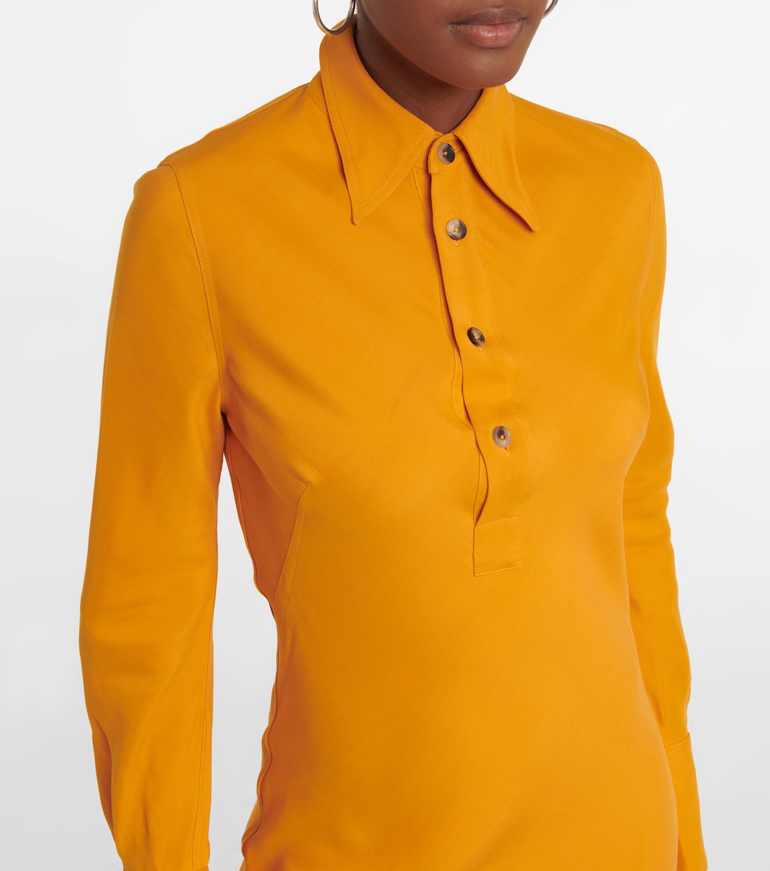 Asymmetrisches Hemdblusenkleid Aila | Petar Petrov