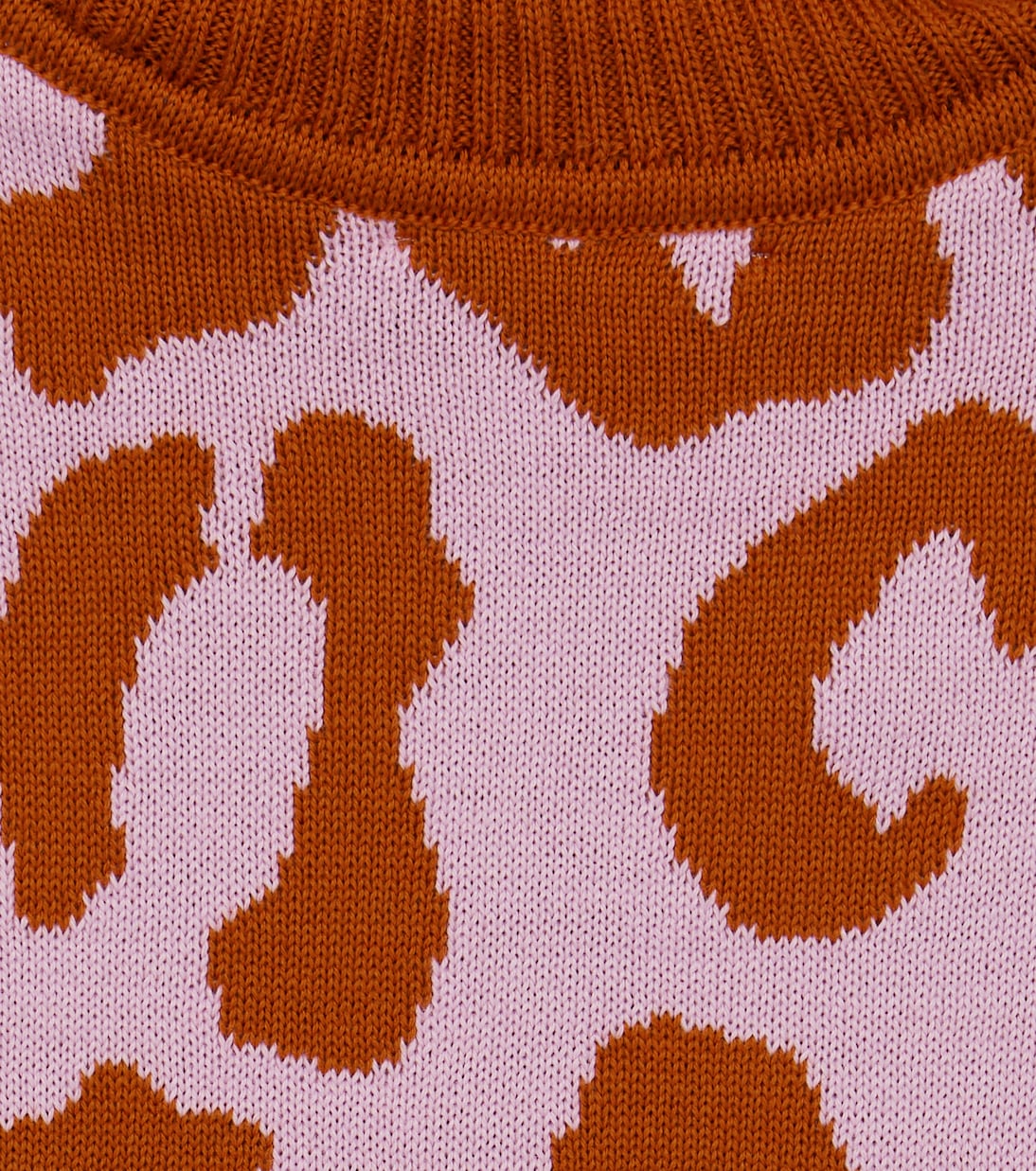 Chal de punto intarsia en mezcla de lana | Paade Mode