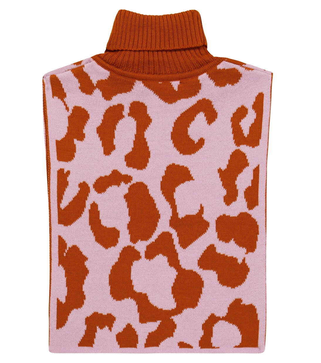 Chal de punto intarsia en mezcla de lana | Paade Mode