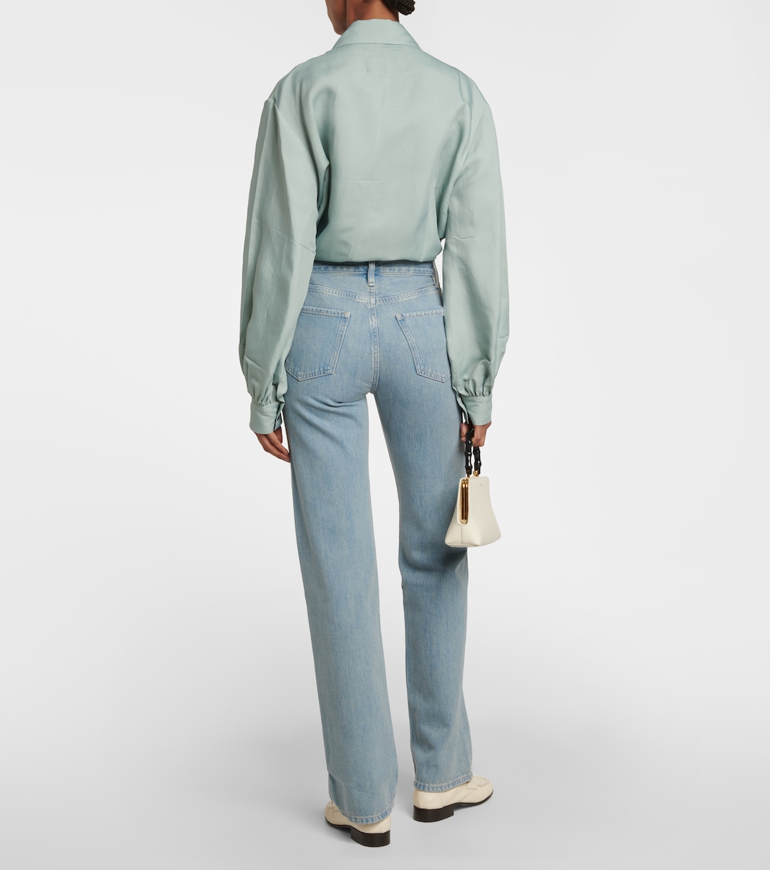 High-Rise Straight Jeans Le Jane | Frame