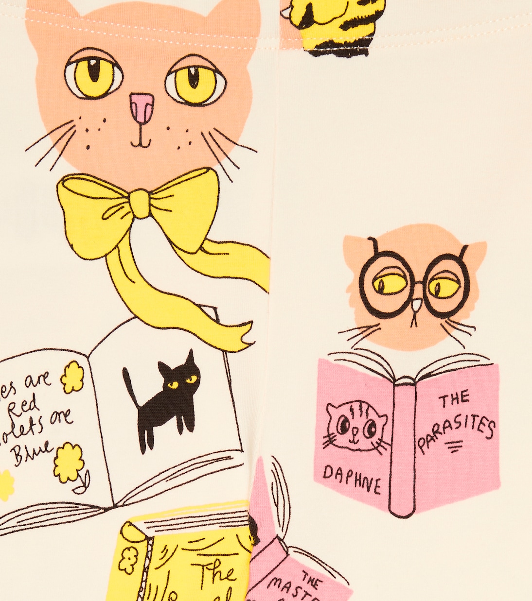 Baby printed cotton leggings | Mini Rodini