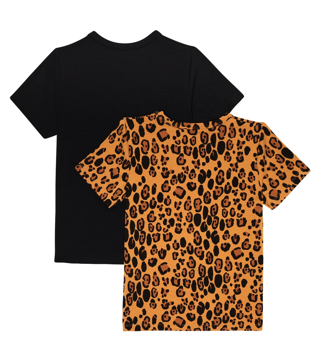 Basic Leopard set of 2 jersey T-shirts | Mini Rodini