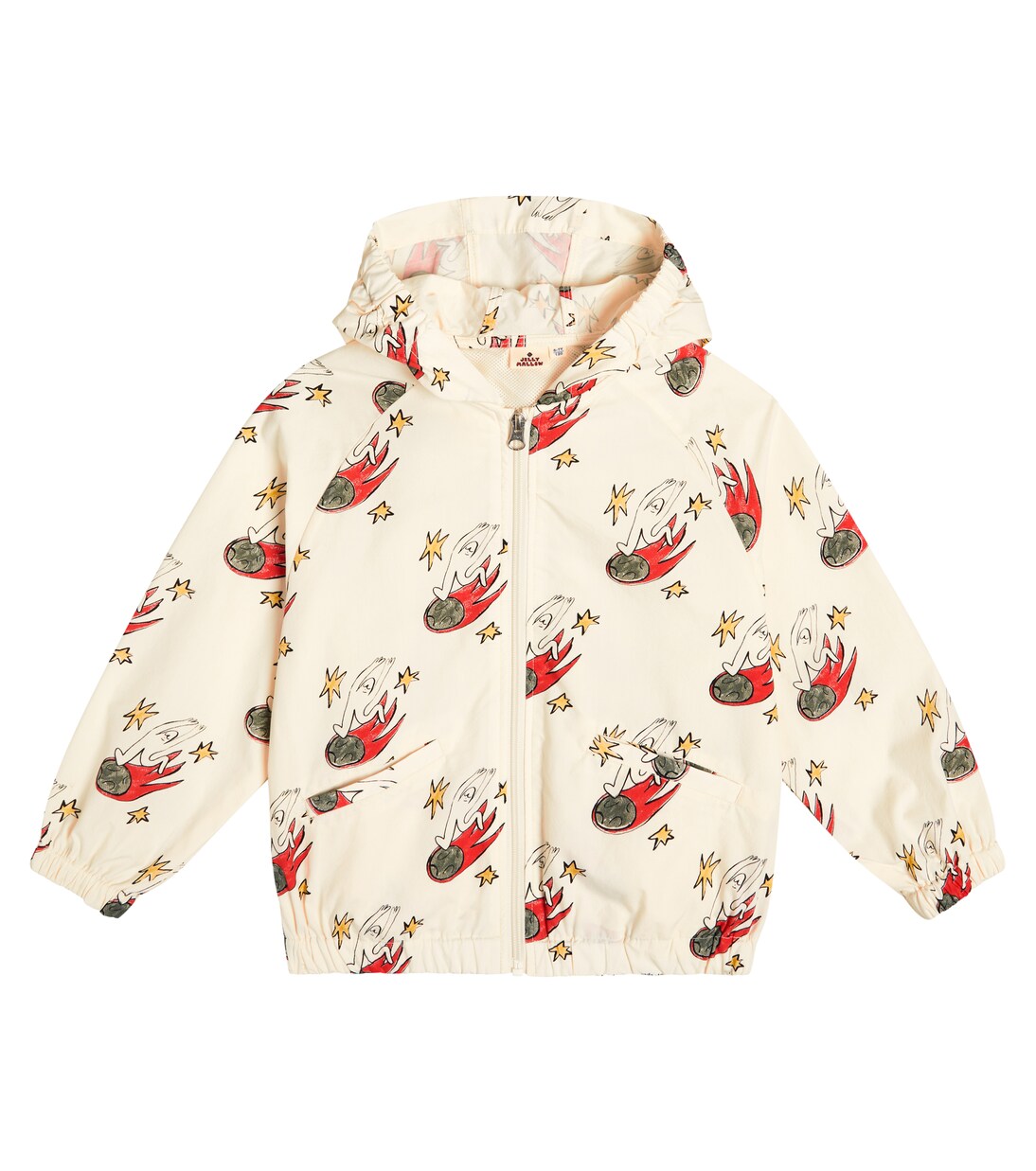 Printed cotton-blend jacket | Jellymallow