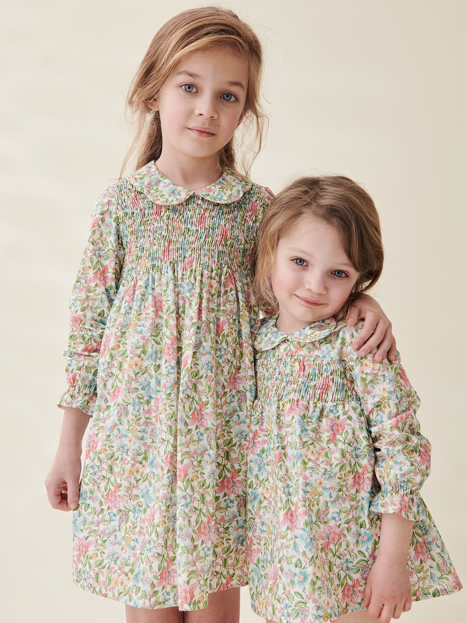Cora floral cotton dress | La Coqueta