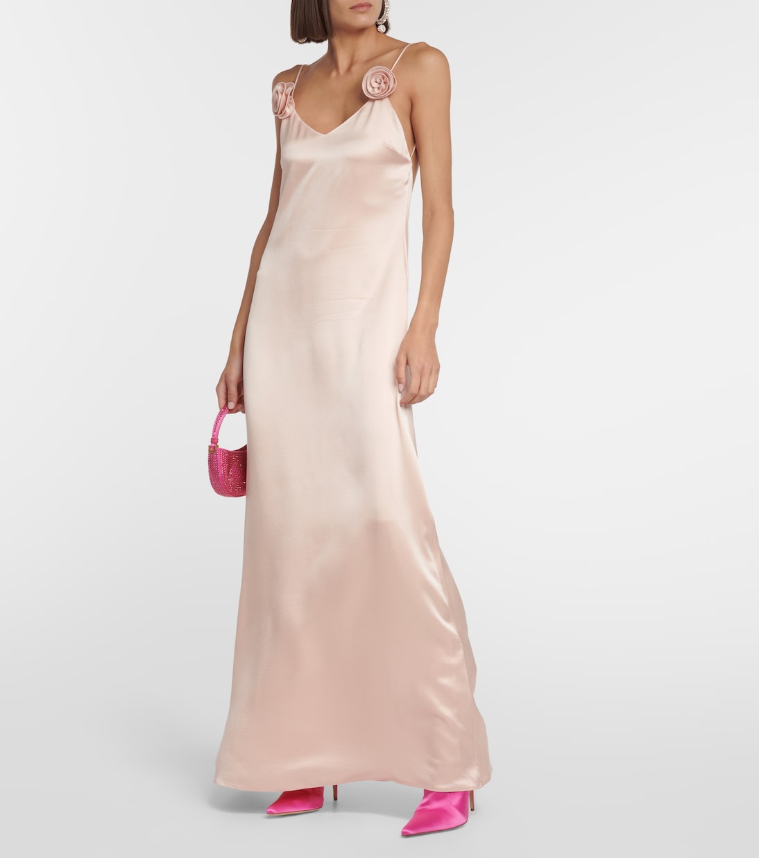 Bottes chaussettes en satin | Magda Butrym