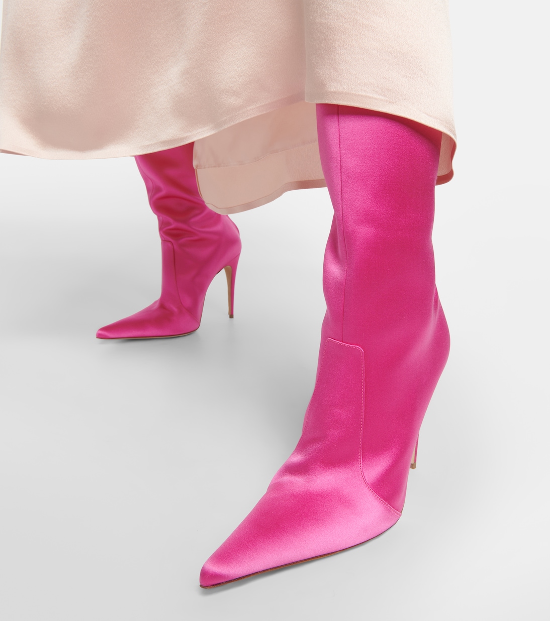 Bottes chaussettes en satin | Magda Butrym