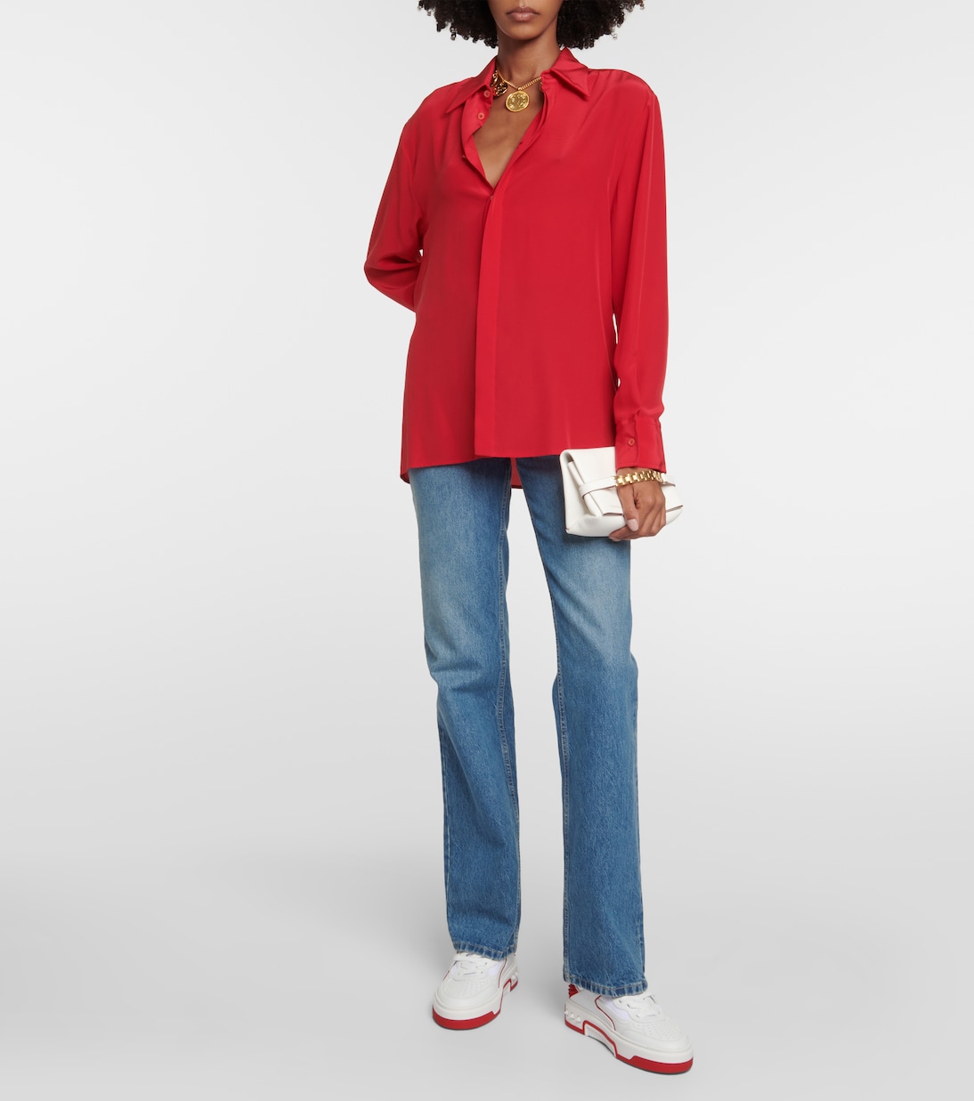 Astroloubi leather sneakers | Christian Louboutin