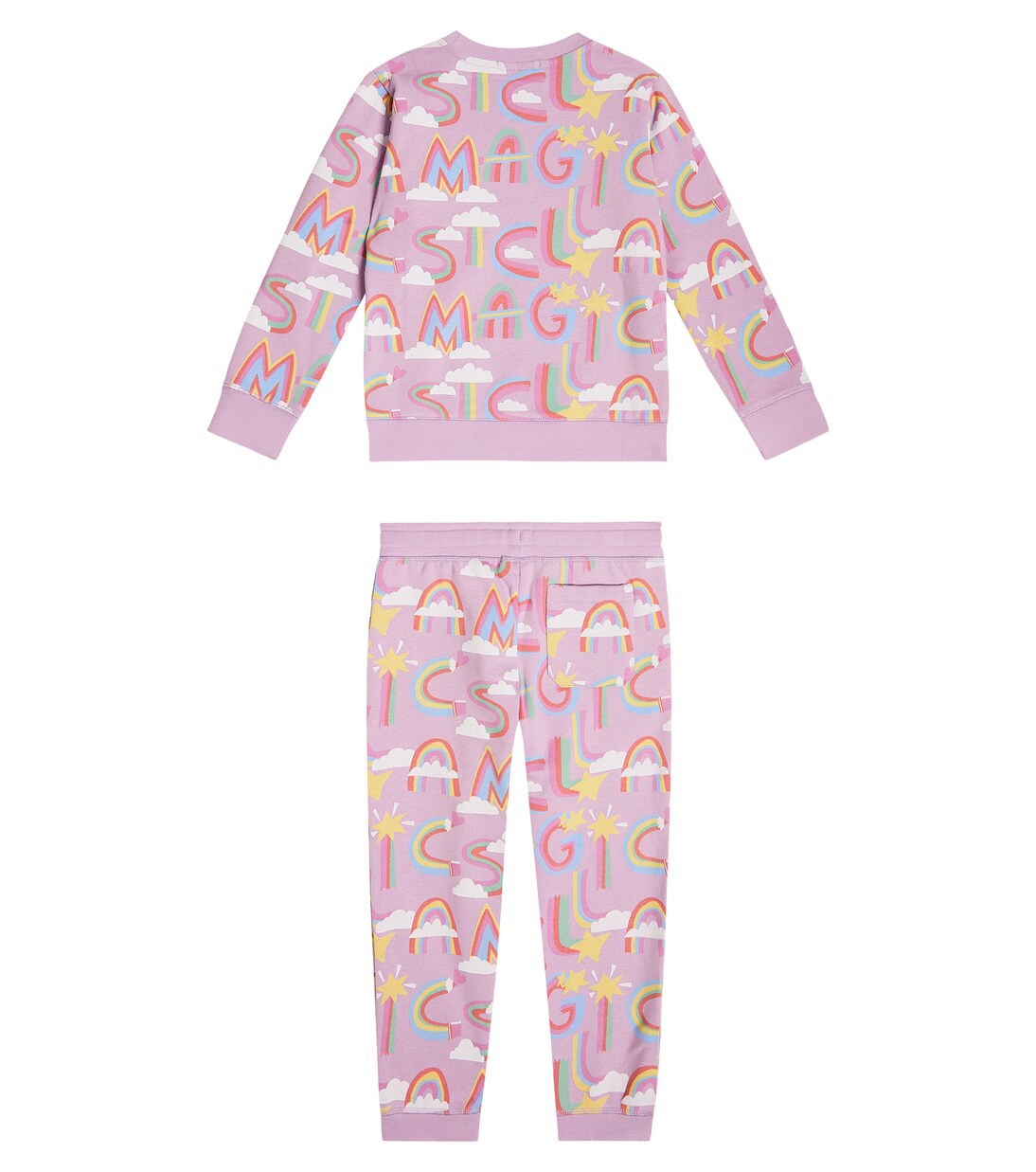 Set of cotton sweatshirt and sweatpants | Stella McCartney Kids