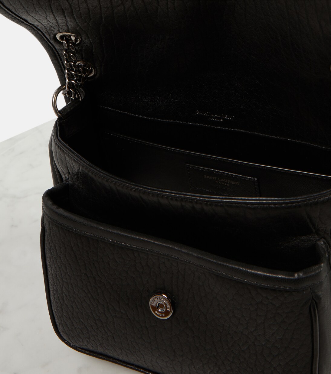 Schultertasche Niki Baby aus Leder | Saint Laurent