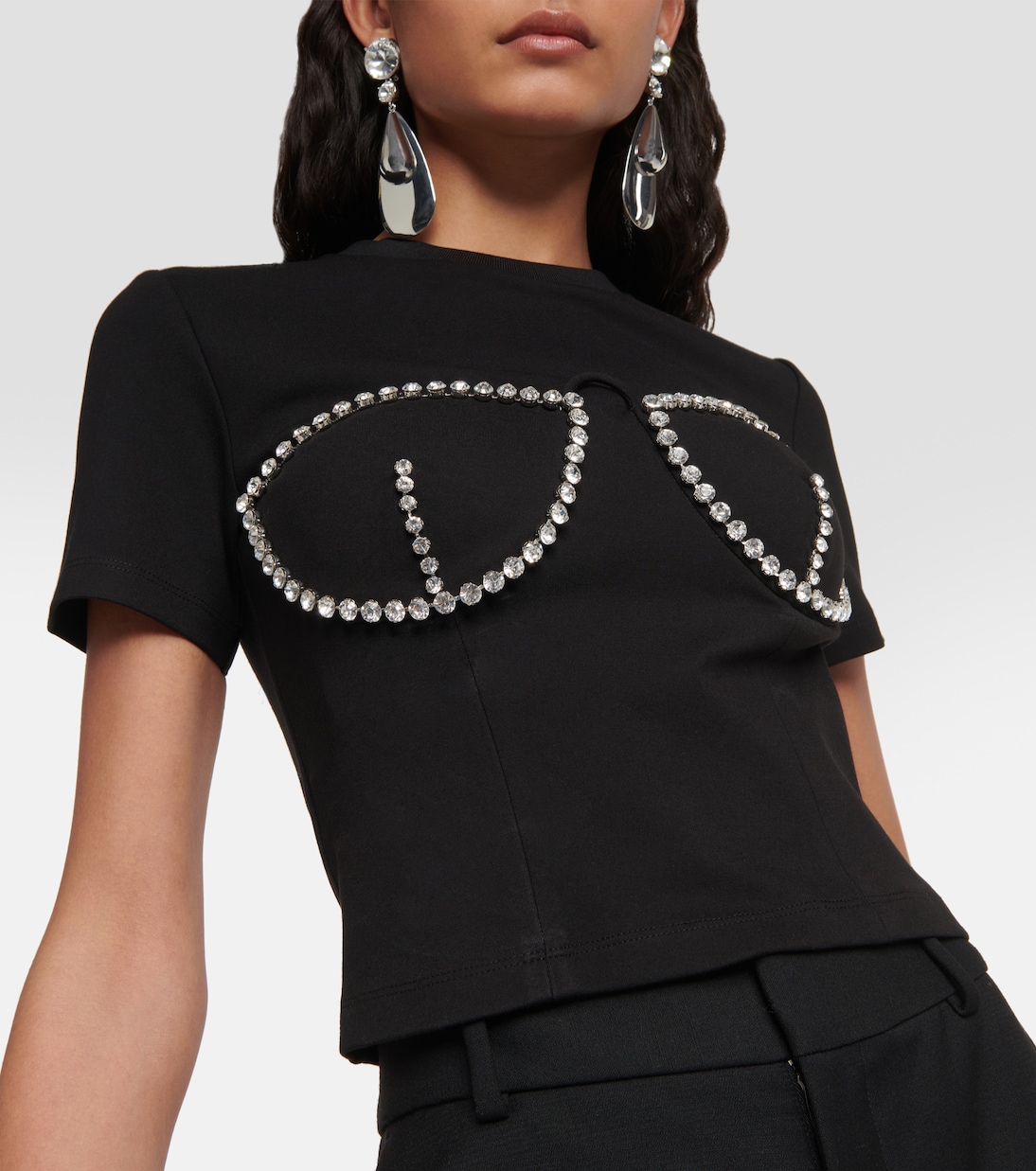 Embellished crop top | Area