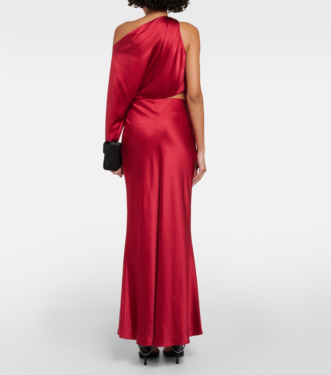 Silk satin maxi skirt | The Sei