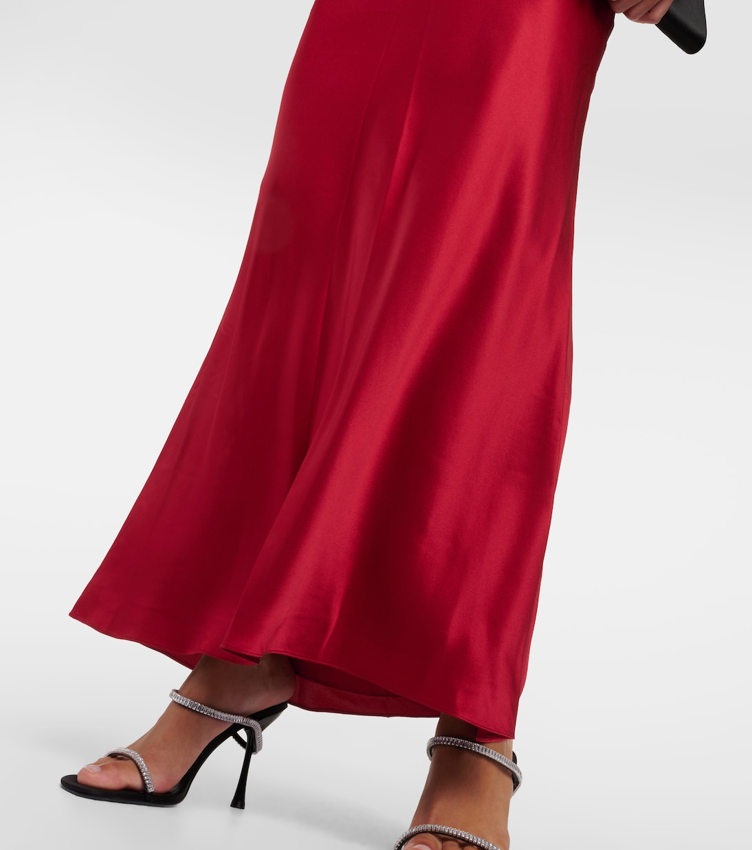 Silk satin maxi skirt | The Sei