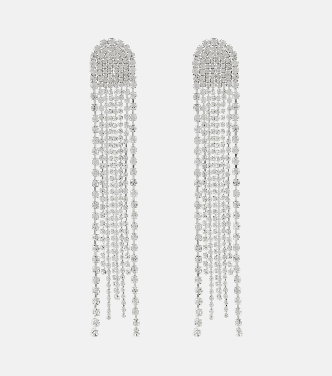 Crystal-embellished drop earrings | Magda Butrym