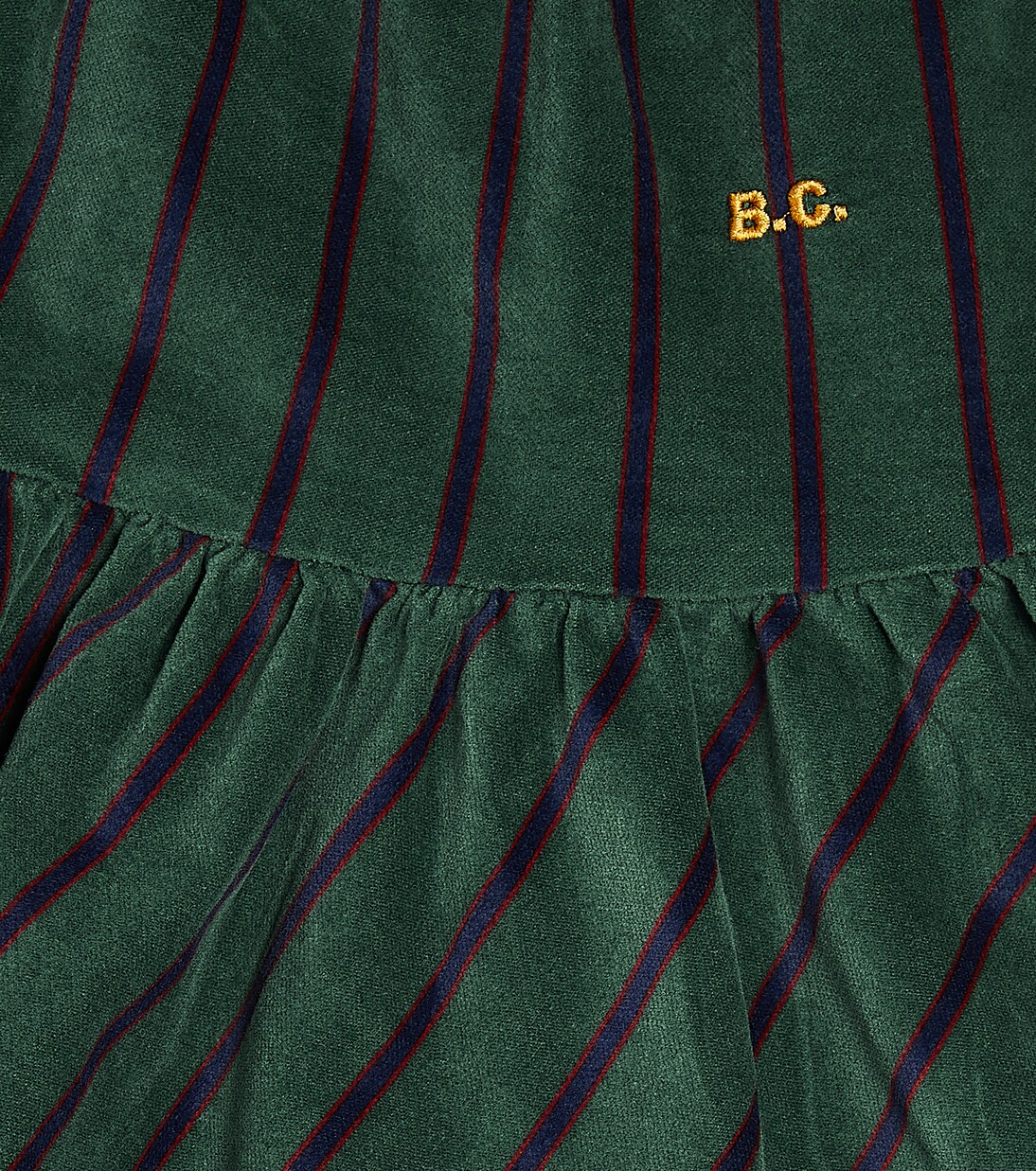 Striped velvet skirt | Bobo Choses
