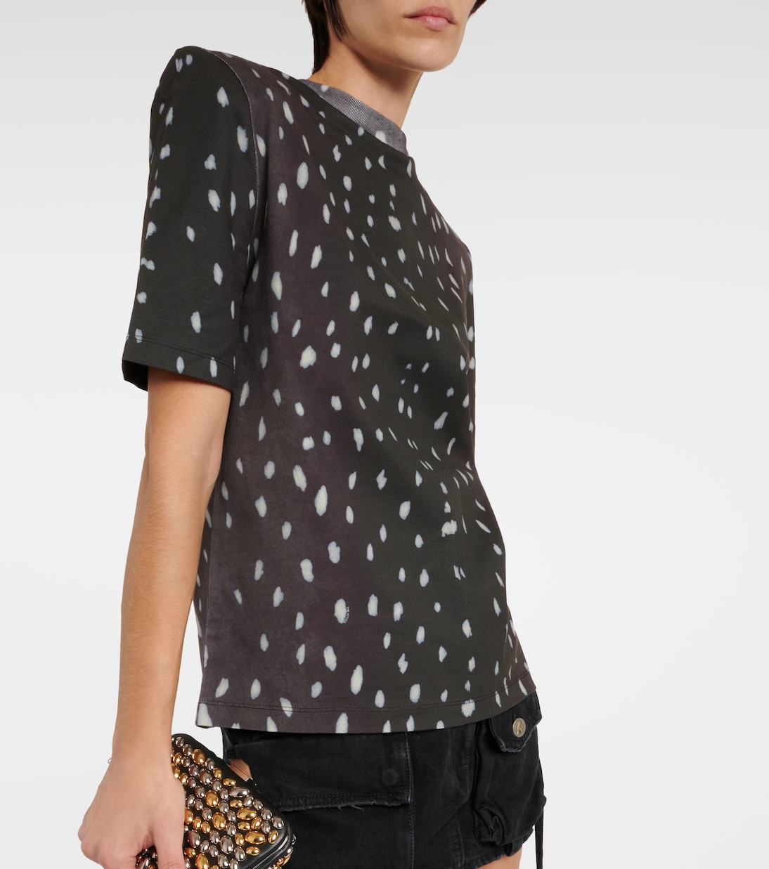 Bedrucktes T-Shirt aus Baumwolle | The Attico