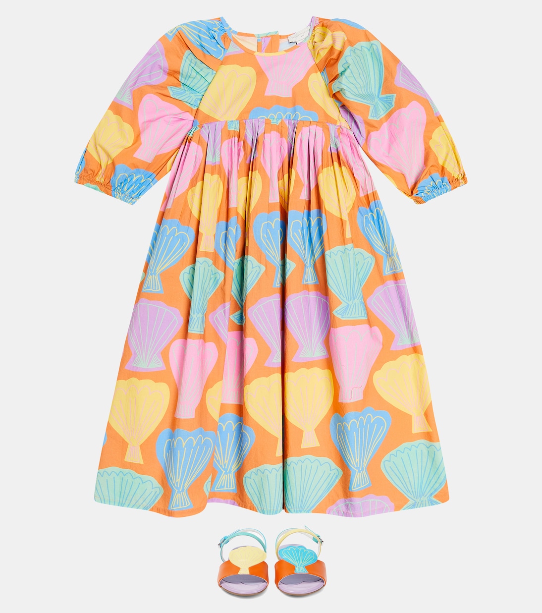 Printed cotton dress | Stella McCartney Kids