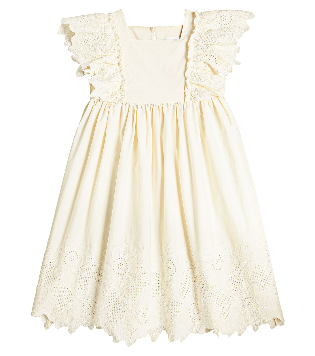 Elena embroidered cotton dress | C'era Una Volta