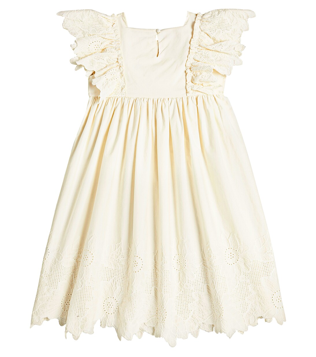 Elena embroidered cotton dress | C'era Una Volta