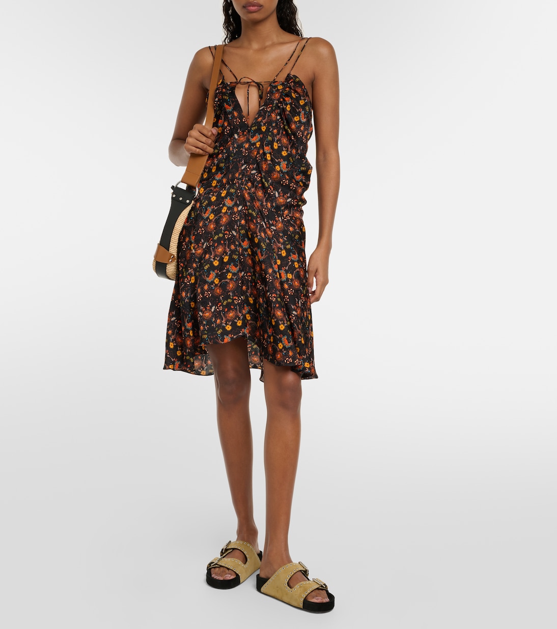 Sandalen Lennyo aus Veloursleder | Isabel Marant