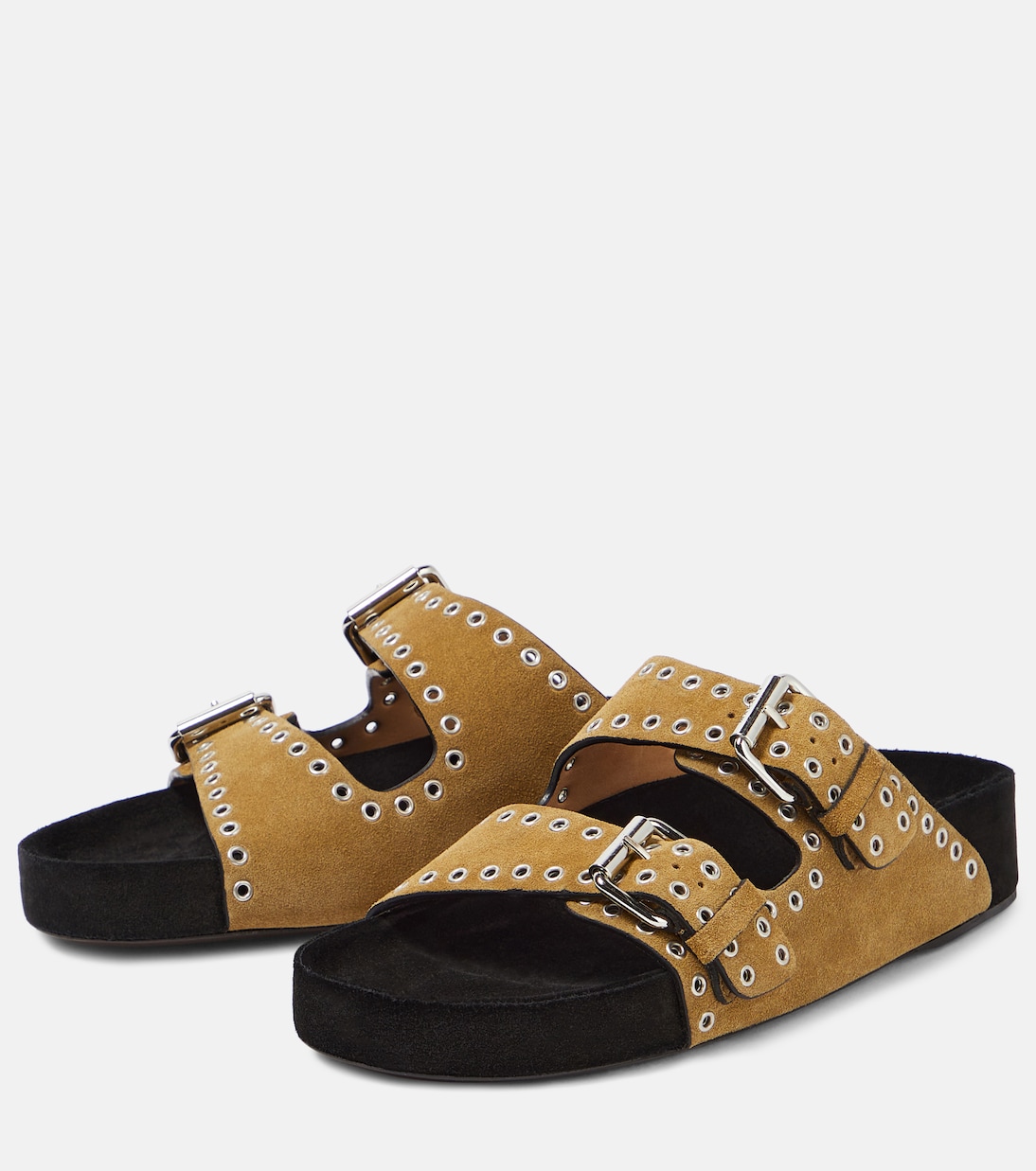 Sandalen Lennyo aus Veloursleder | Isabel Marant