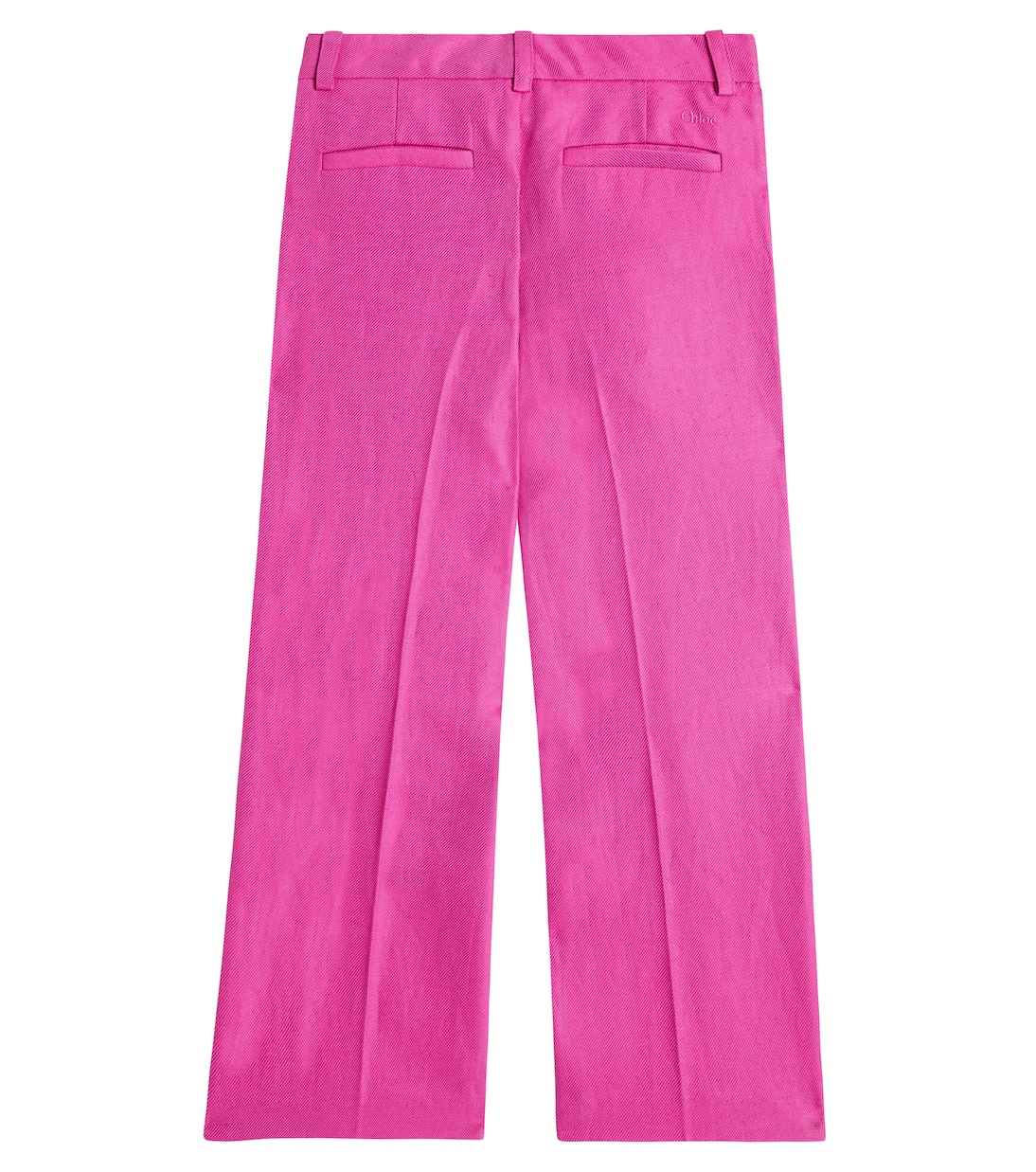 Pantalones de traje de lino y algodón | Chloé Kids