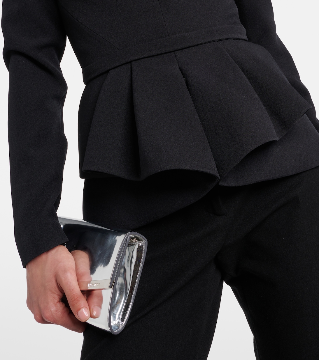 Off-Shoulder-Top Brien aus Crêpe | Safiyaa