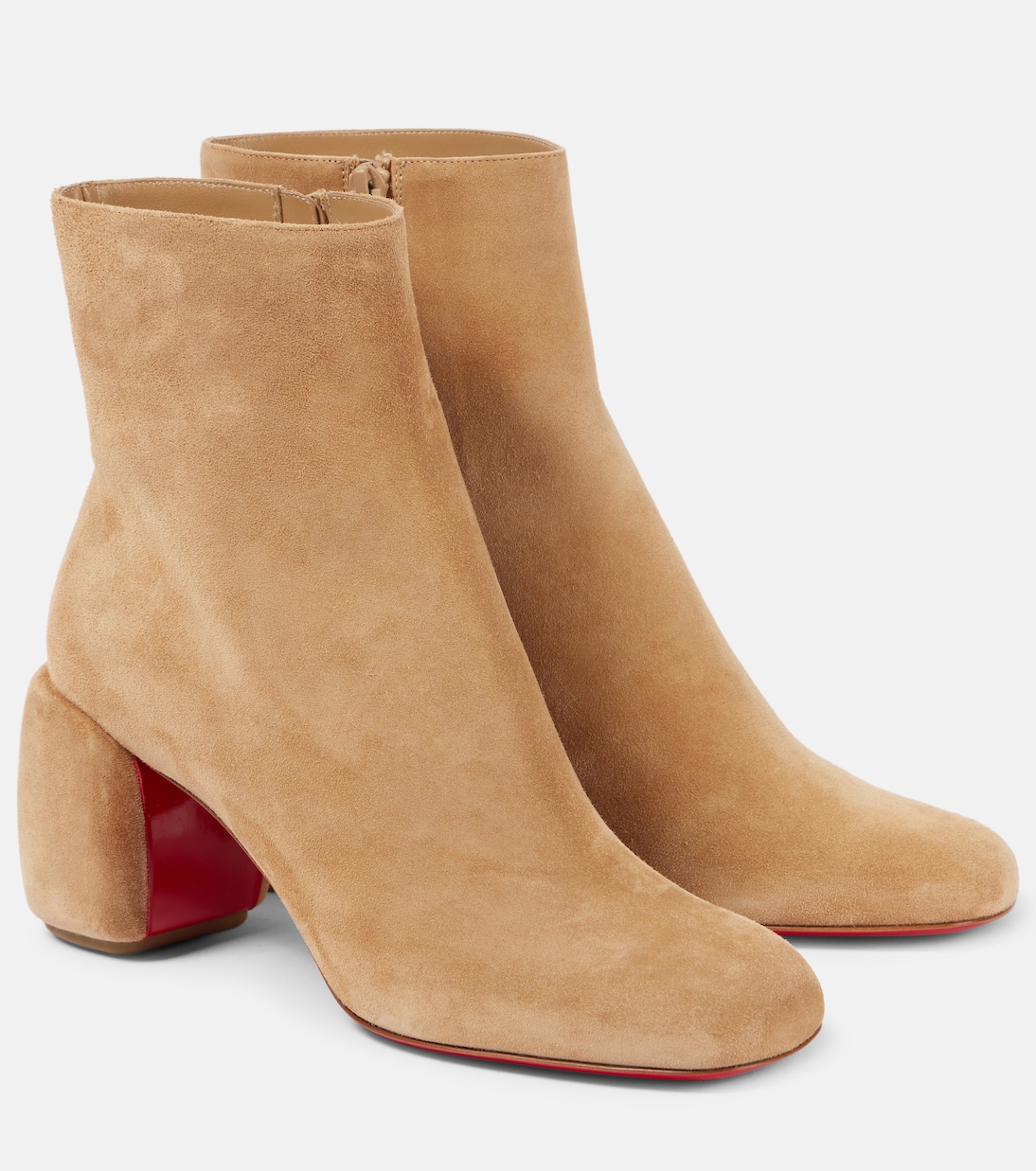 Minny Booty 70 suede ankle boots | Christian Louboutin