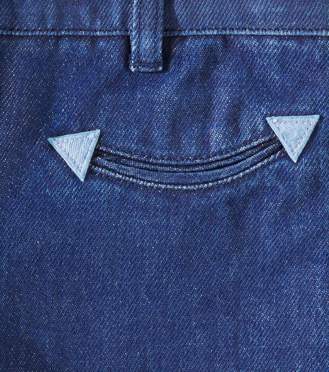 Patch-appliqué straight jeans | Stella McCartney Kids