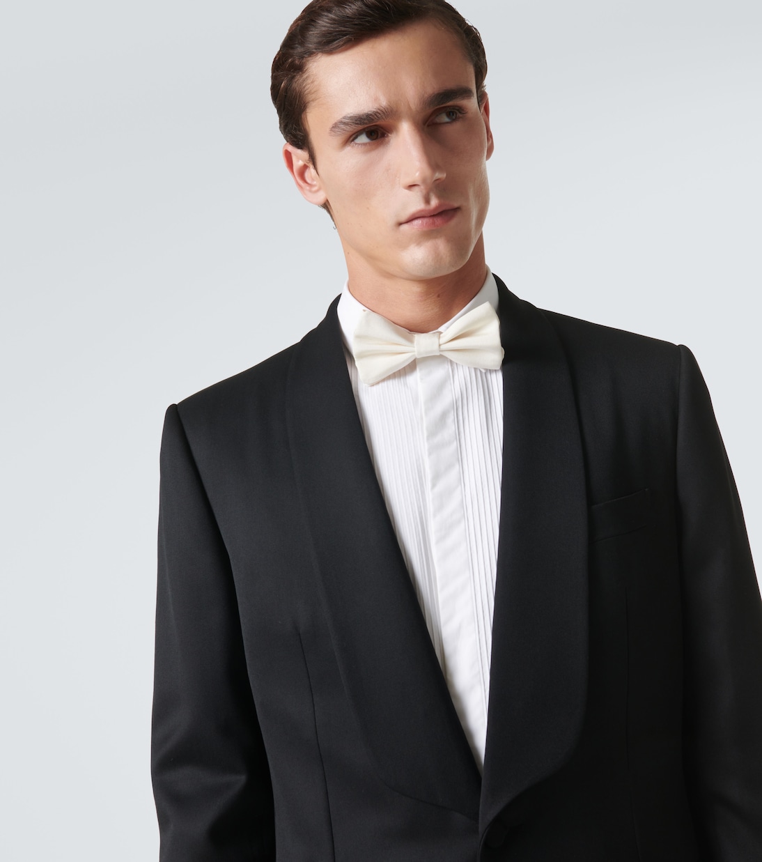 Silk faille bow tie | Loro Piana