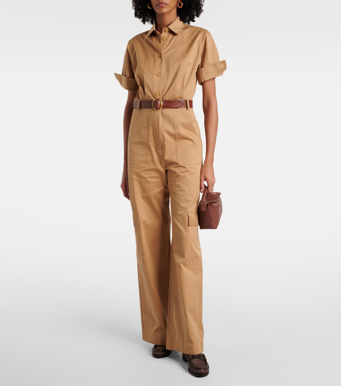 Loafers mit Leder | Max Mara