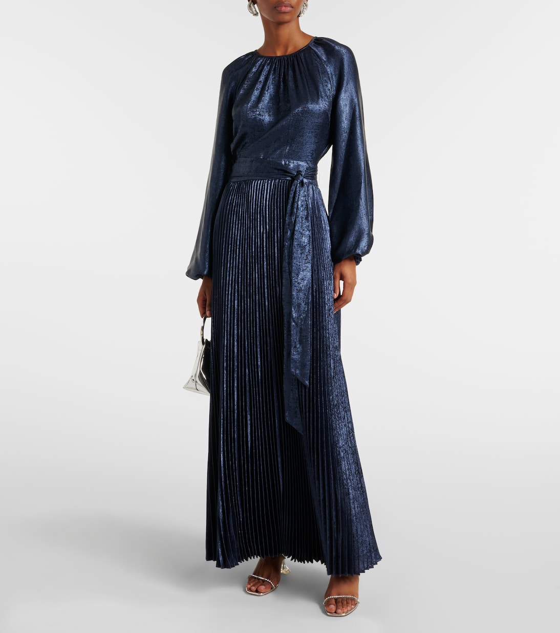 Maxikleid Varenya aus Satin | Simkhai