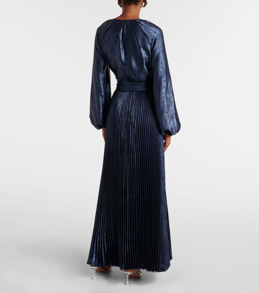 Maxikleid Varenya aus Satin | Simkhai