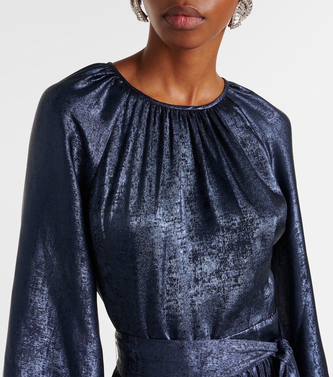 Maxikleid Varenya aus Satin | Simkhai