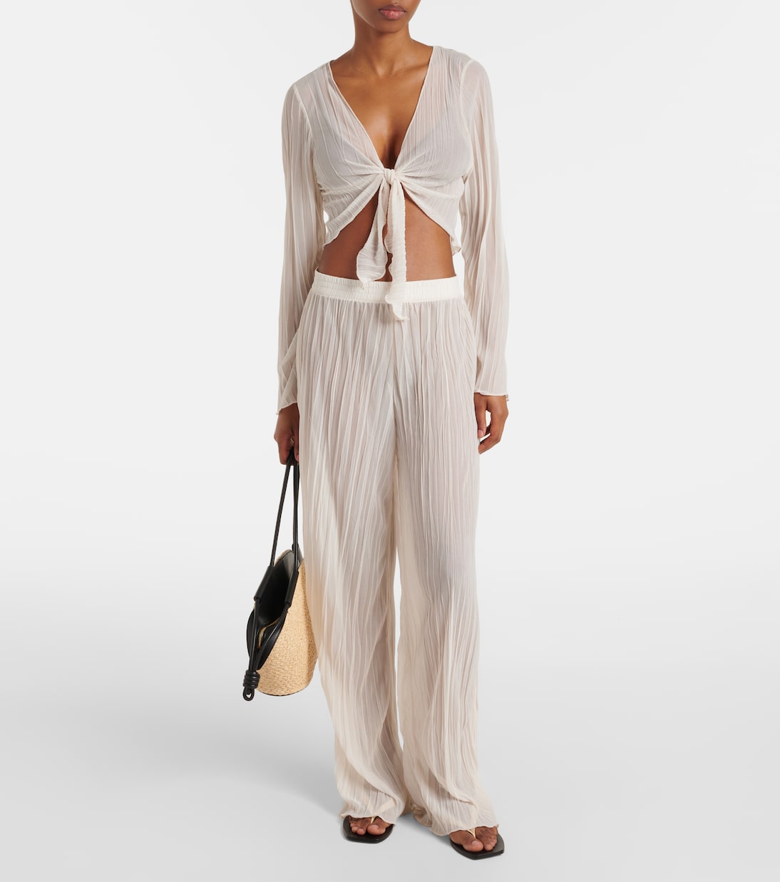 Pantaloni a gamba larga Amaya | Jade Swim