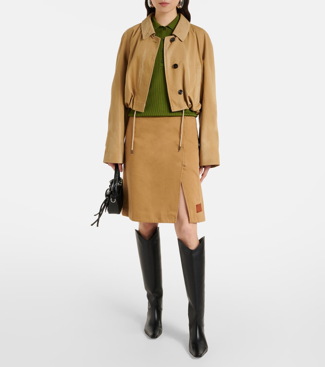 Bottes Western Wally 55 en cuir | Staud