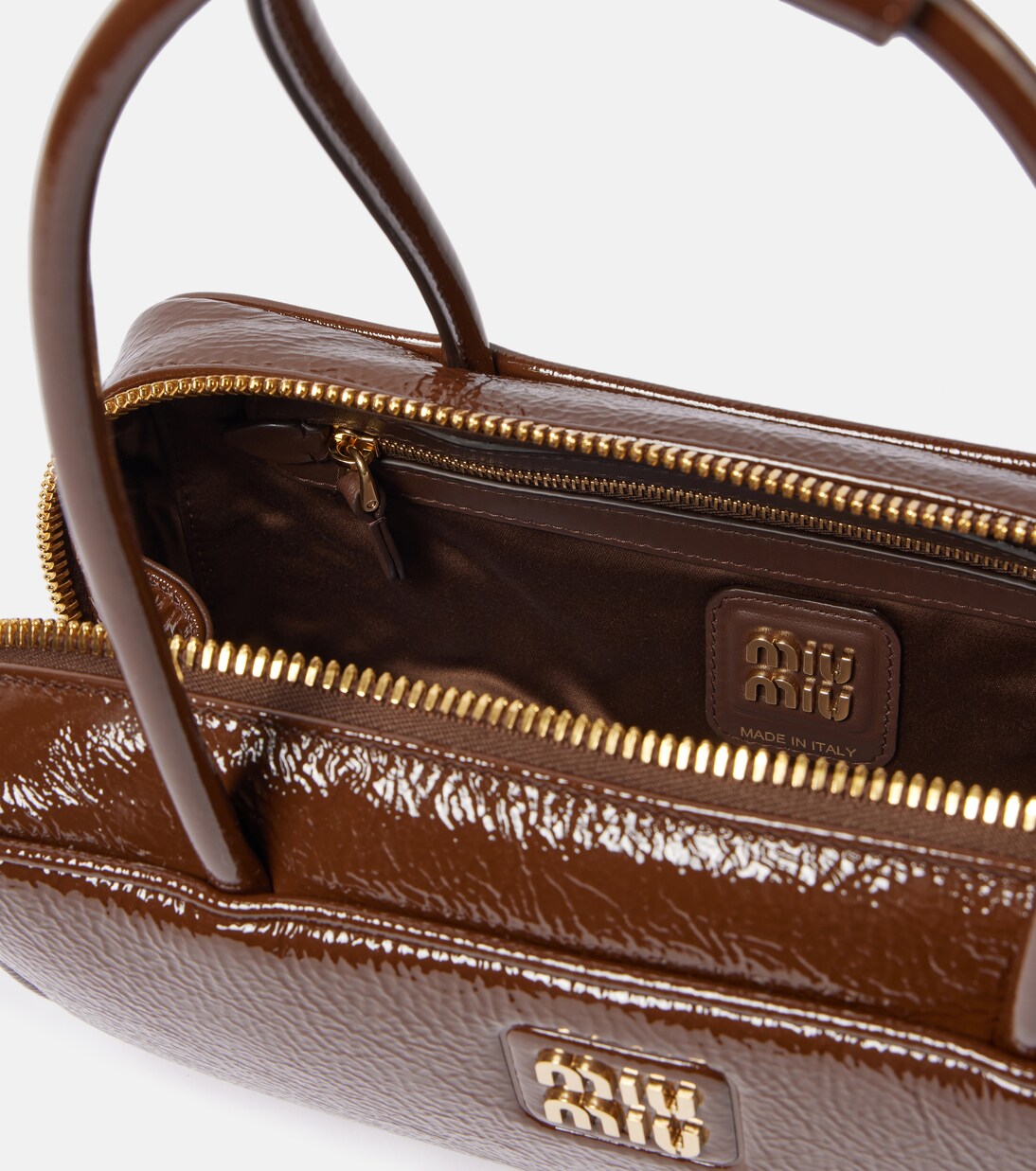 Sac Beau en cuir verni | Miu Miu