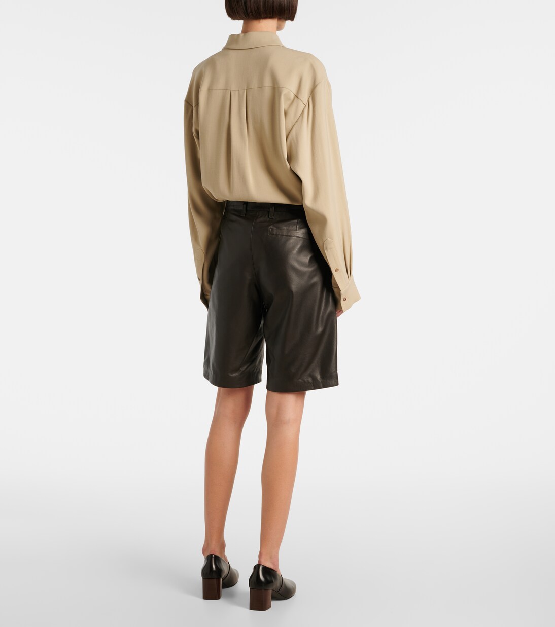 Shorts aus Leder | Lemaire