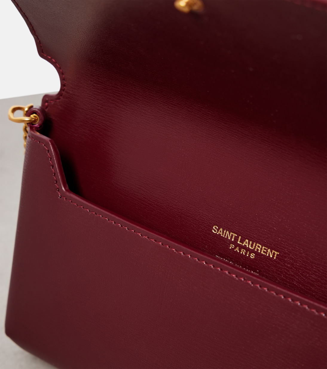 Cassandre leather crossbody bag | Saint Laurent