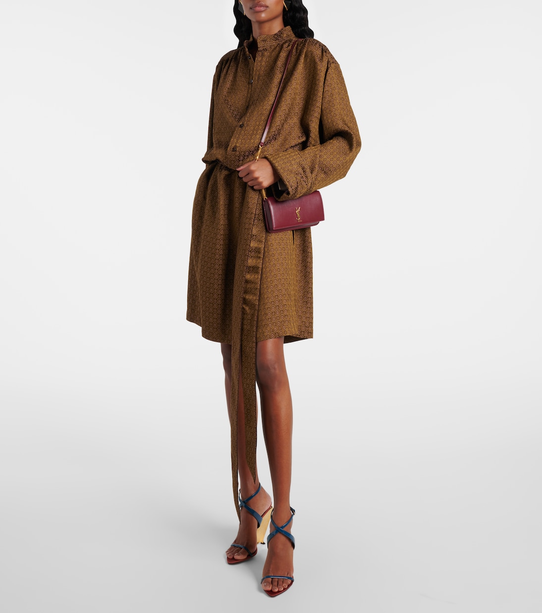 Cassandre leather crossbody bag | Saint Laurent