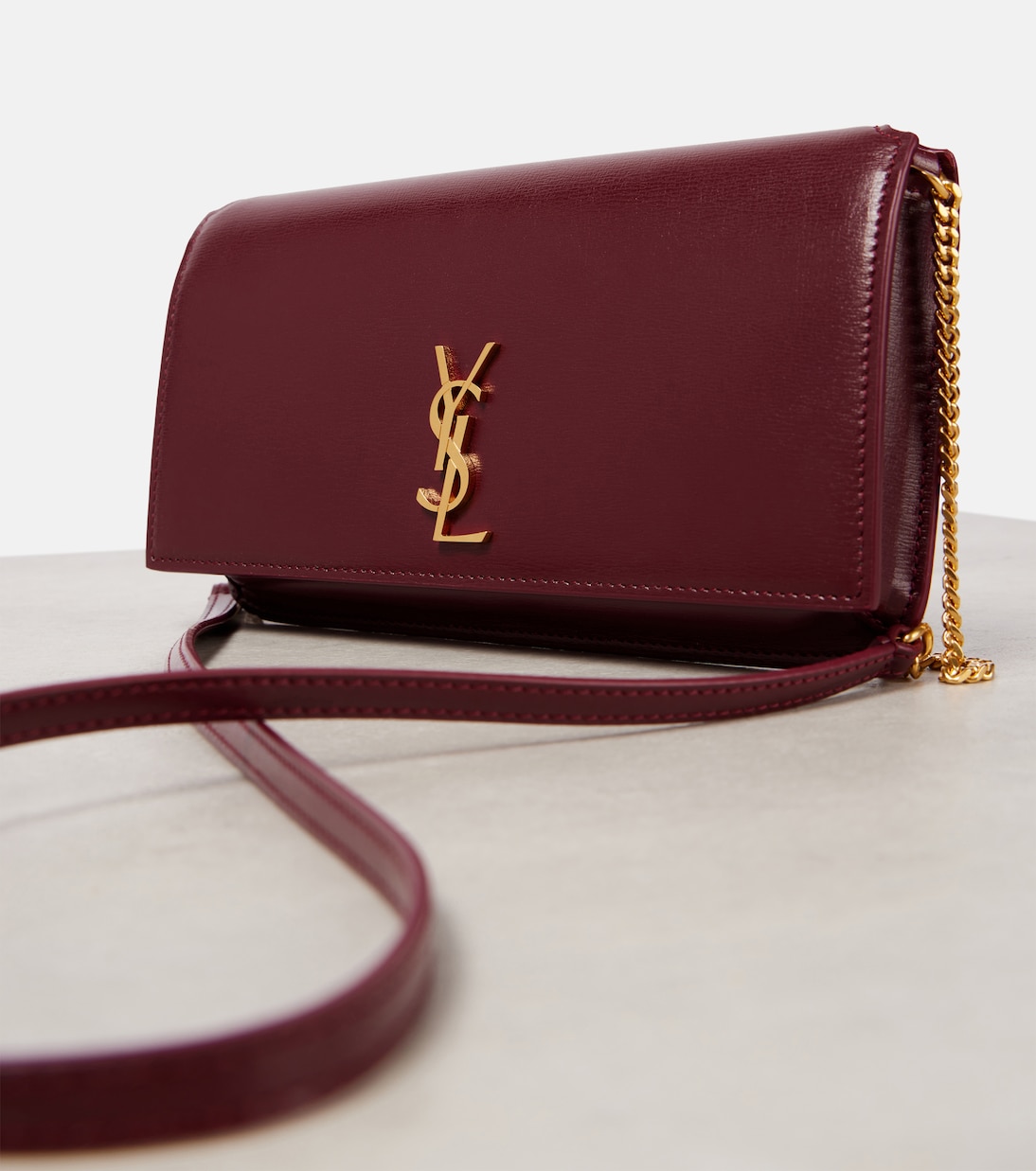 Cassandre leather crossbody bag | Saint Laurent