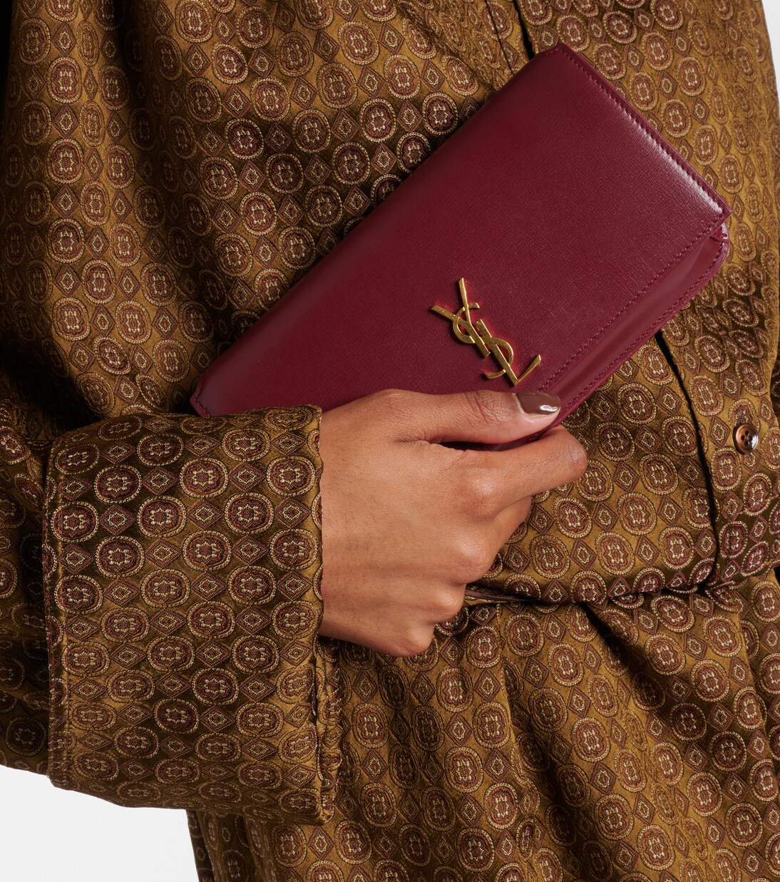 Cassandre leather crossbody bag | Saint Laurent