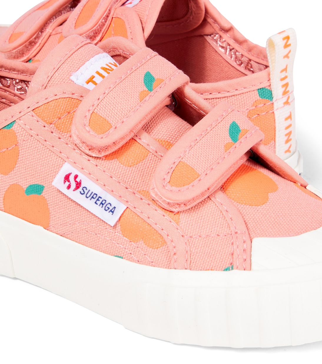 x Superga Apples printed sneakers | Tinycottons