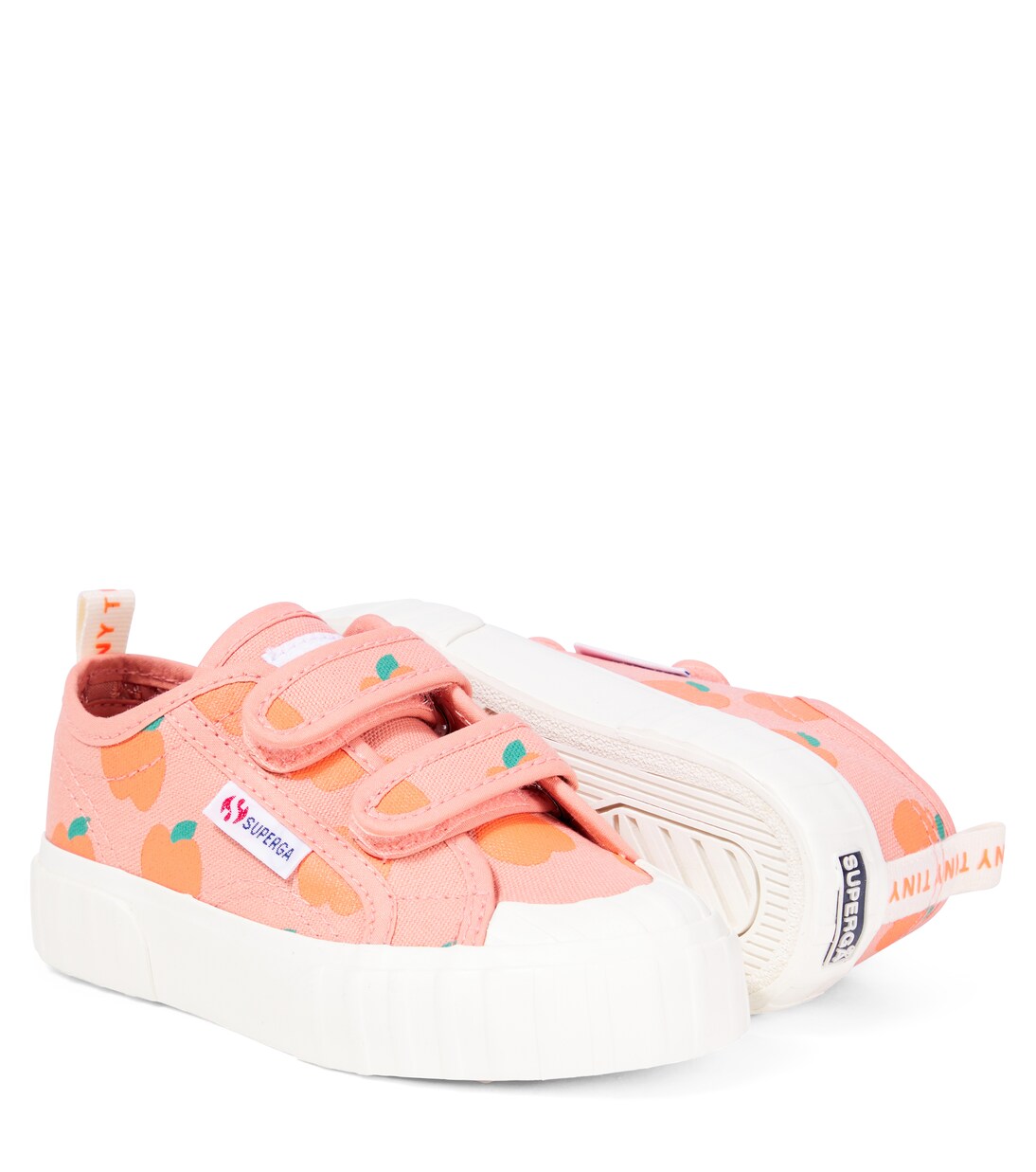 x Superga Apples printed sneakers | Tinycottons