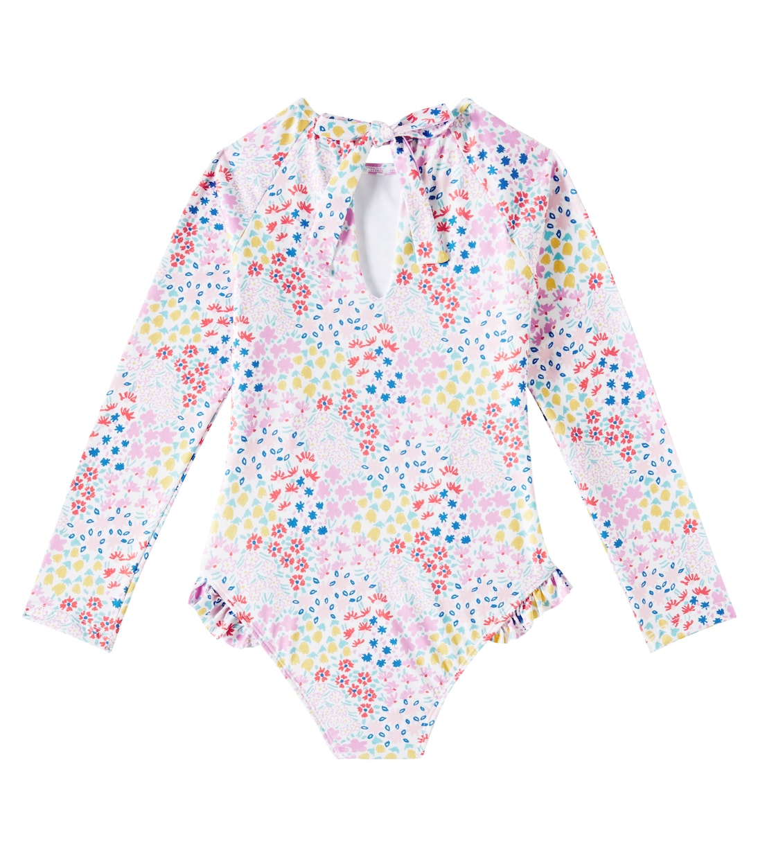 Floral rashguard swimsuit | The New Society