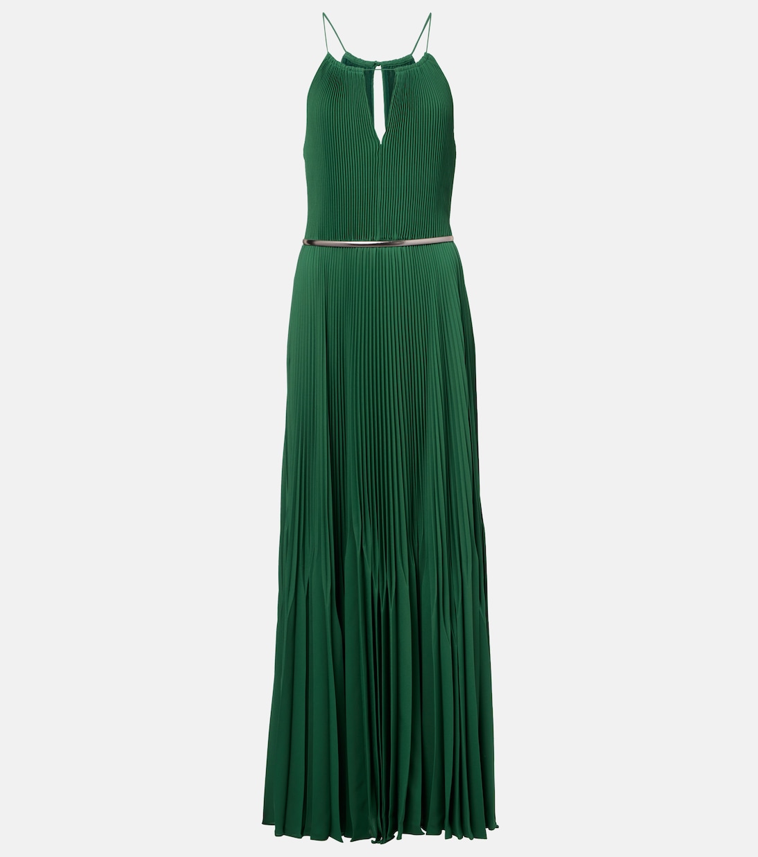 Gersa plissé sablé georgette gown | Max Mara
